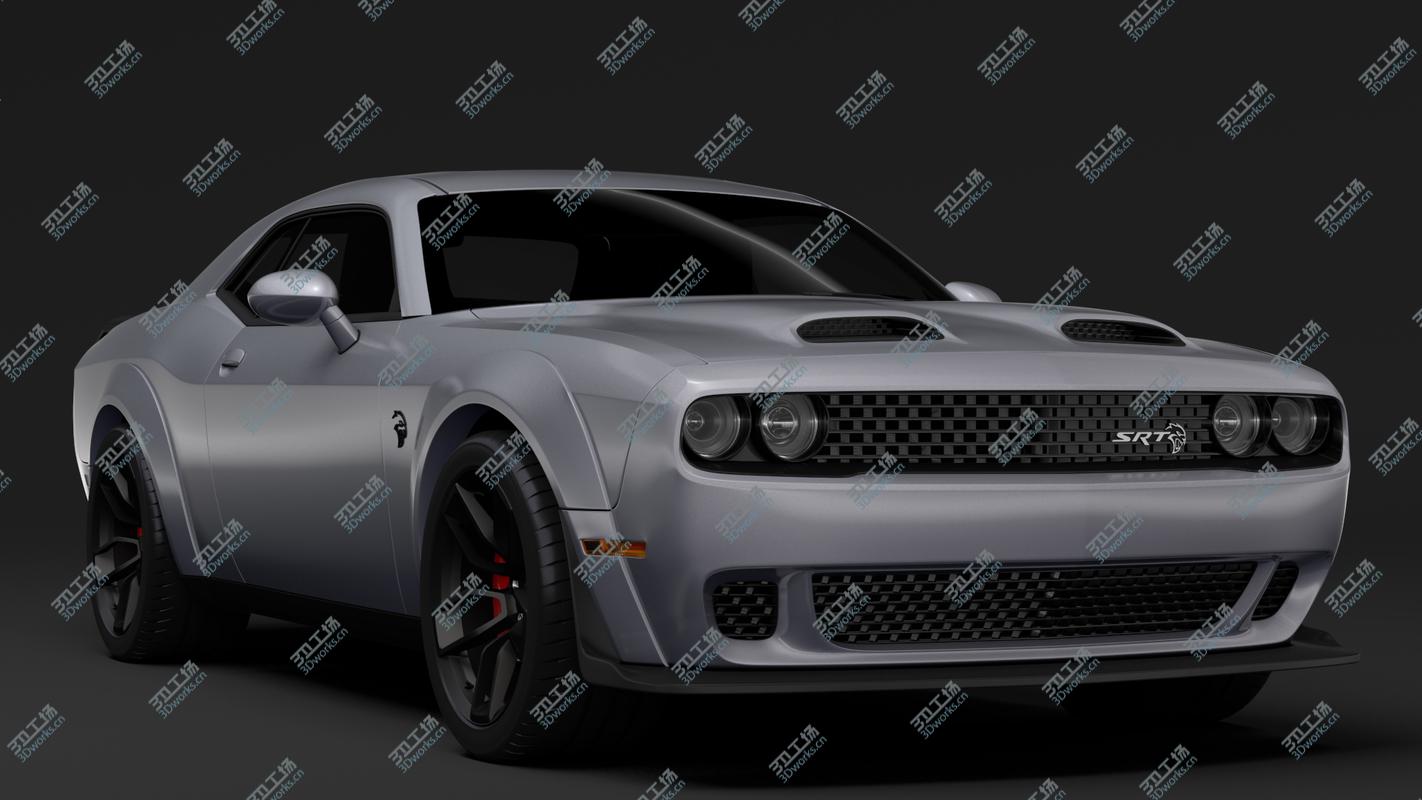 images/goods_img/202105073/Dodge Challenger SRT Hellcat Redeye Widebody LC 2019 3D/3.jpg